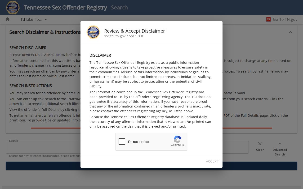 TBI registry limited photo source for Greene County released inmates
